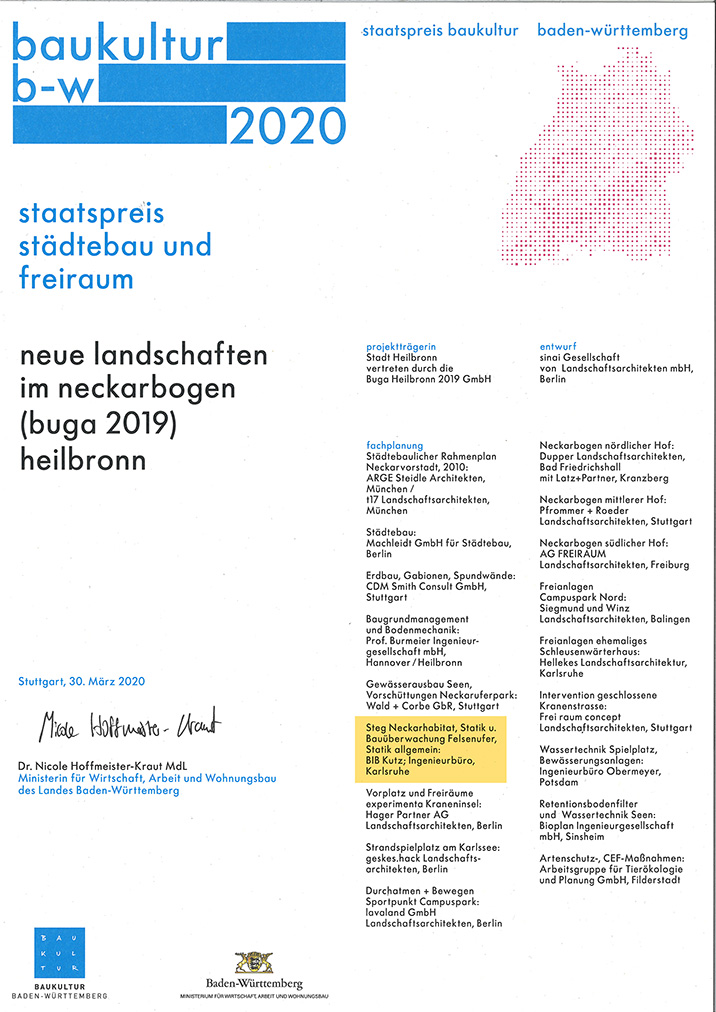 BIB Kutz - Staatspreis Städtebau und Freiraum - Baukultur BW 2020 BIB Kutz - Staatspreis Städtebau und Freiraum - Baukultur BW 2020